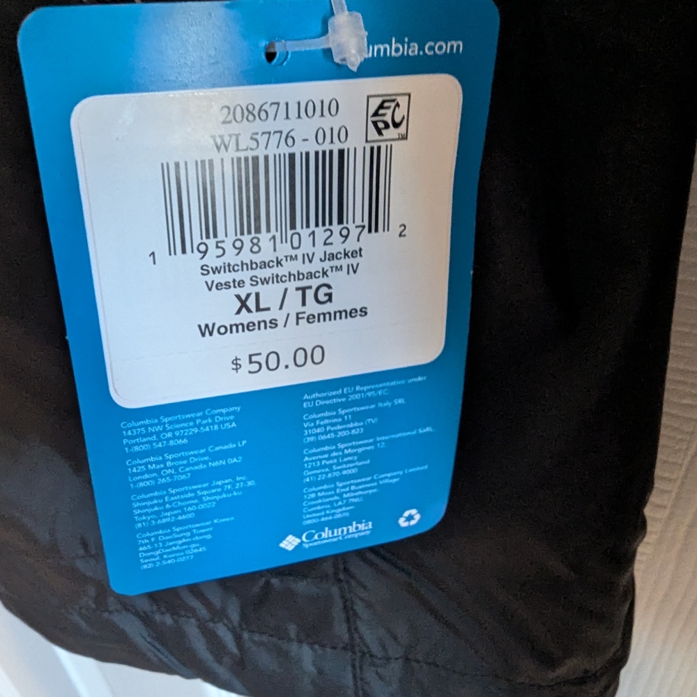 Columbia Switchback Women's Hooded Rain Jacket - Picture 2 of 4